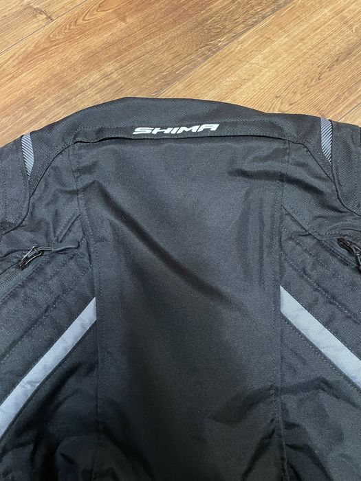 Kurtka na motor damska SHIMA RUSH LADY BLACK czarny