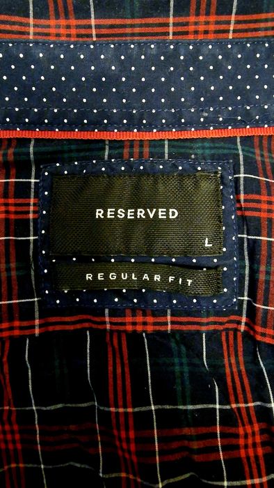 2x koszula Reserved , Jak nowa , 100% Bawełna