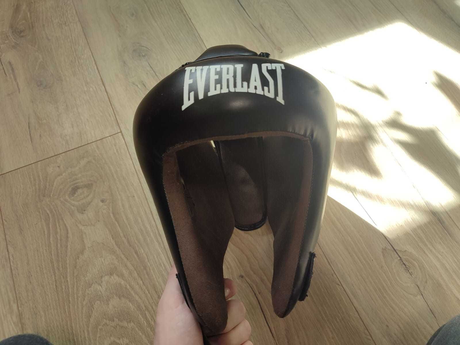 шлем боксерский  Everlast, лапы боксерские