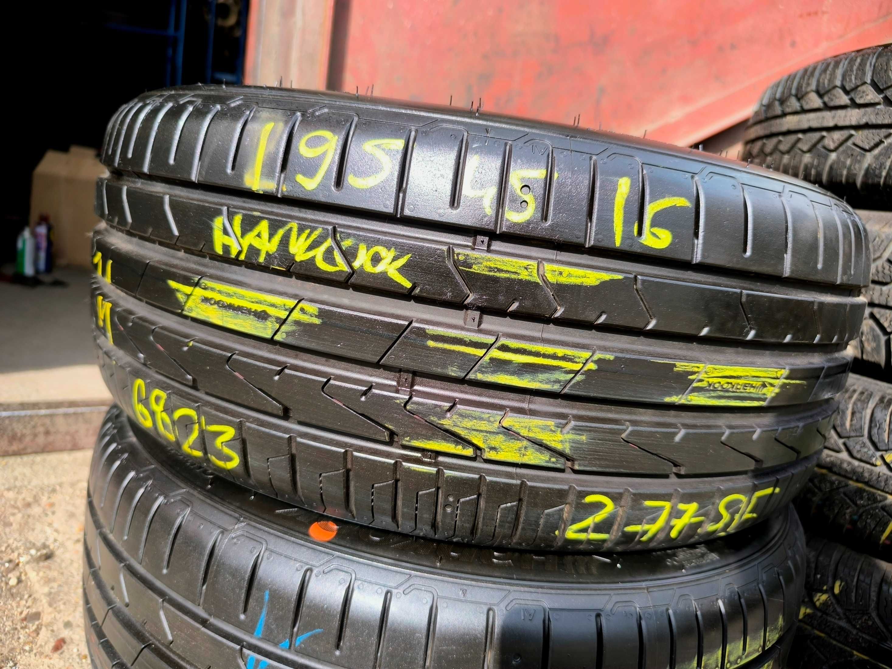 195/45R16 Opony Letnie Lato HANKOOK VEMTUS PRIME 3 J.NOWE 23r. Kropki