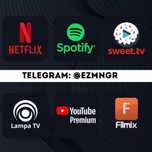 Nextflix PREMIUM Filmix Spotify SWEET TV