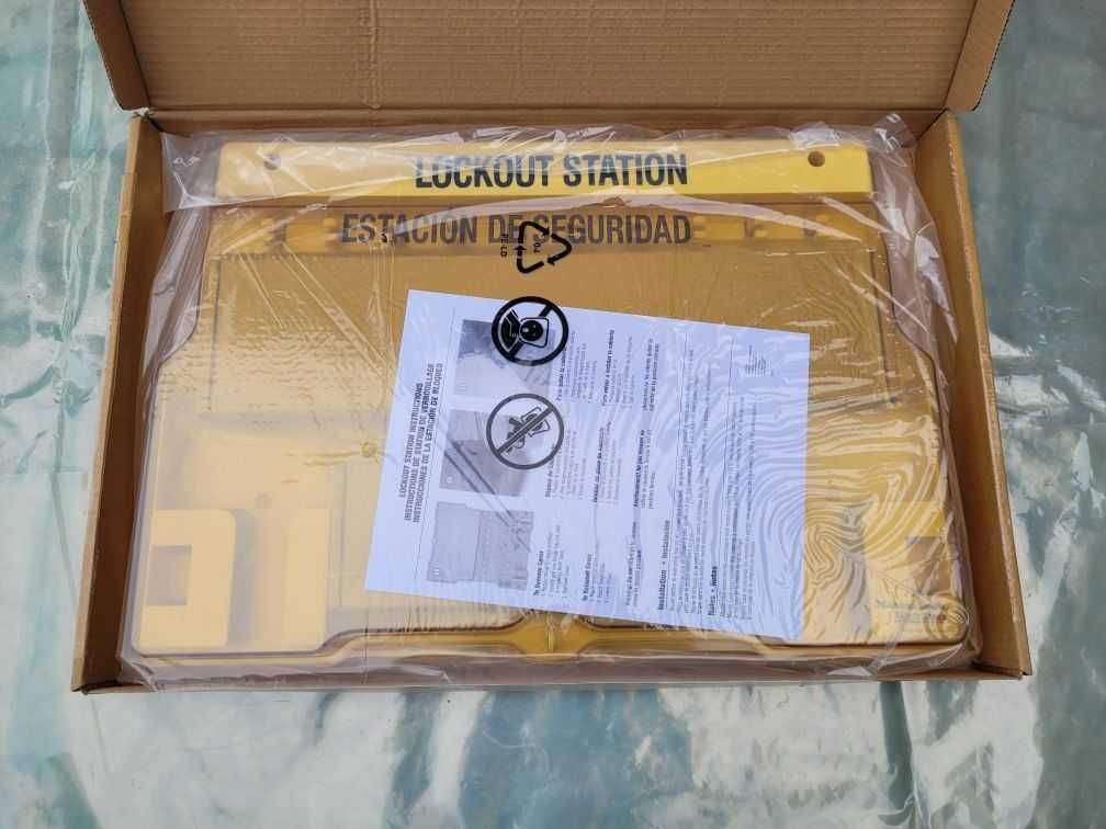 Stacja LOCKOUT/TAGOUT, na sprzęt LOTO (pusta stacja)