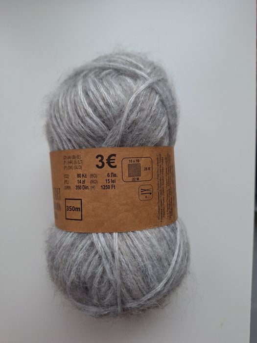 Włóczka ze sklepu Tedi