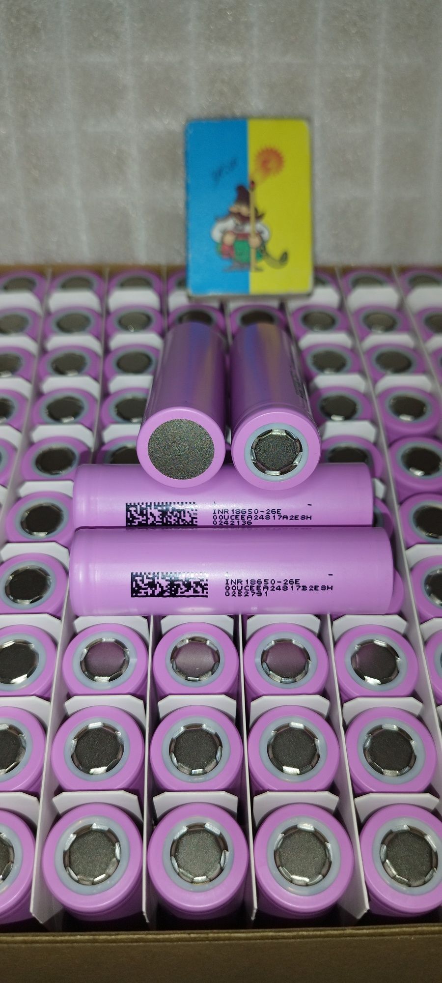Акумулятор високотоковий Dmegc 25p 2500mAh 13mOm 30A перепаковка АКБ