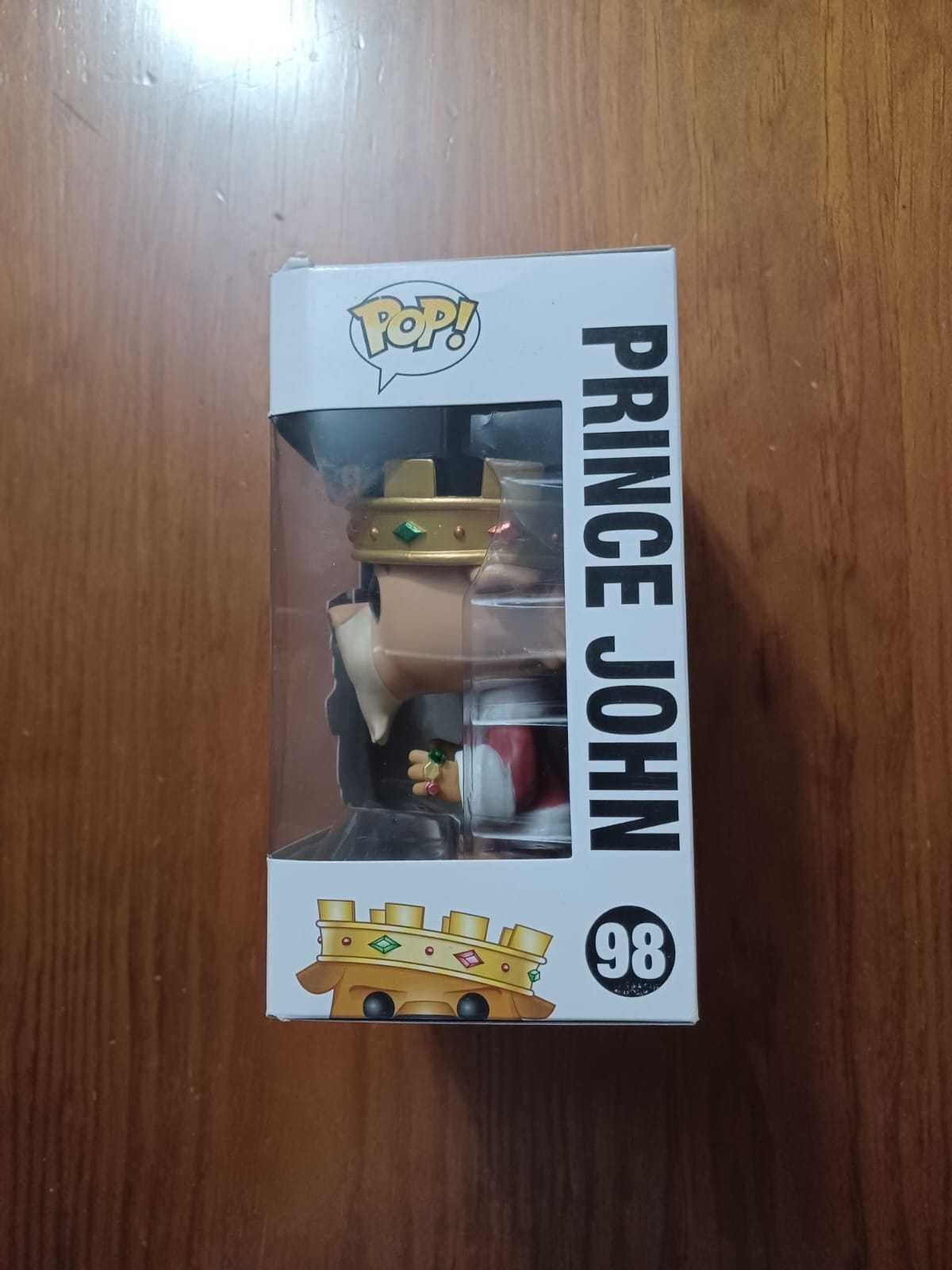 Funko Pop Figure! Disney (Robin Hood) - Series 6 - Prince John - 98