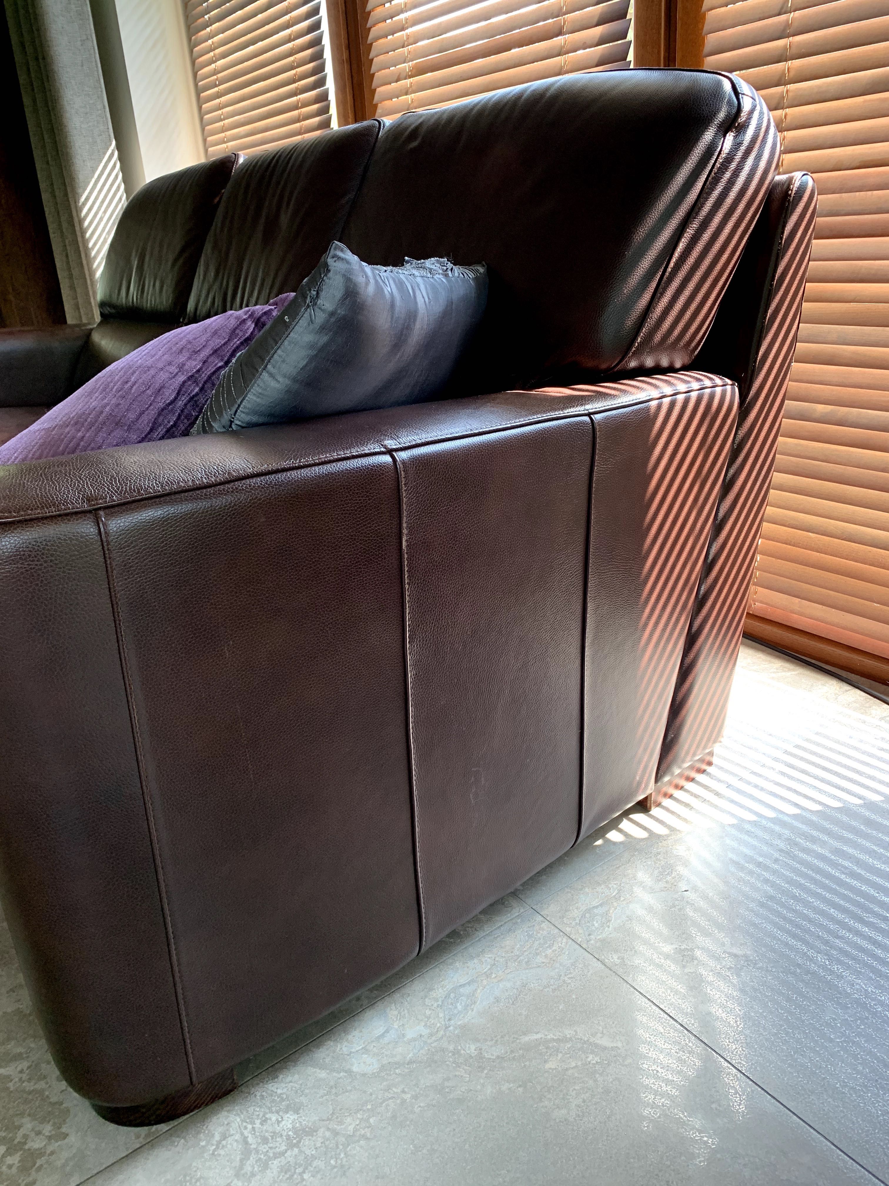 Sofa, fotel - skórzane  firmy KLER