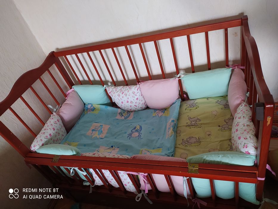 Балдахин+держатель+бортики, защита в кроватку