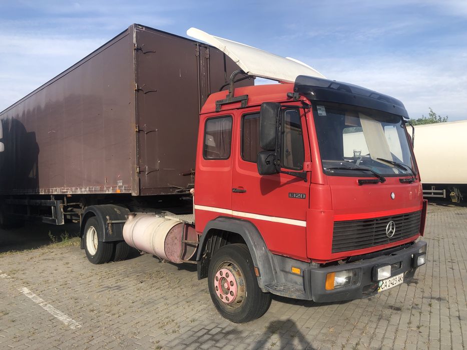 Mersedes 1320 тягач полуприцеп