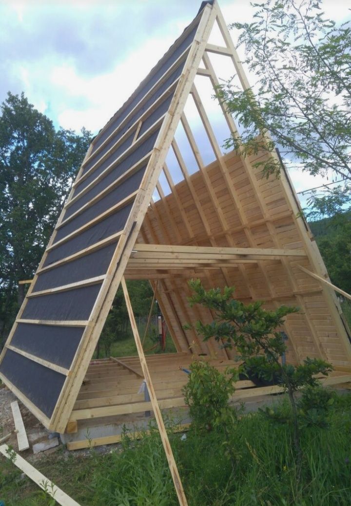 Будинки A-Frame будуємо