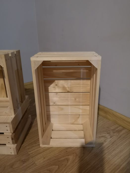 Skrzynki drewniane