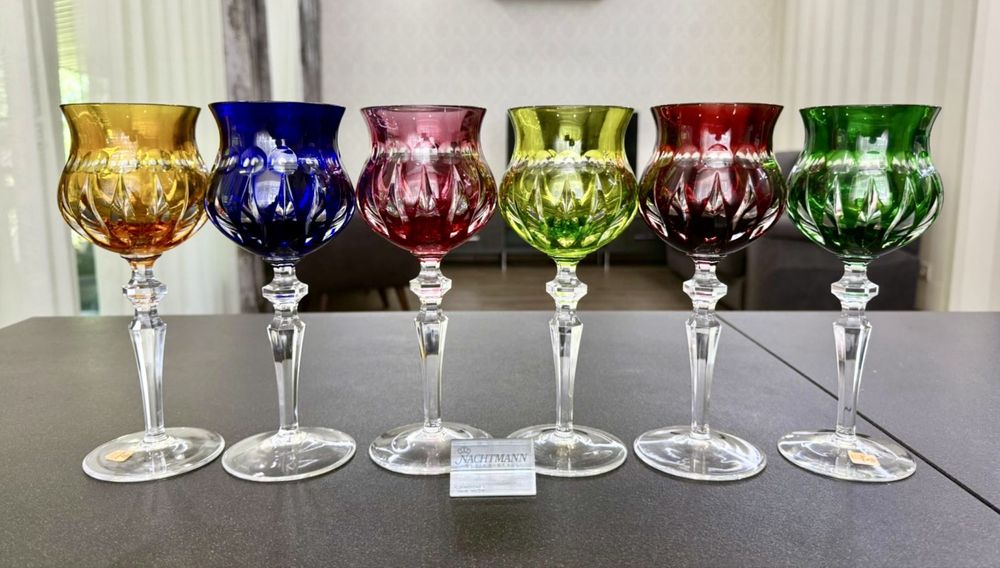 Хрустальные фужеры для вина Nachtmann Marilyn GDR Германия