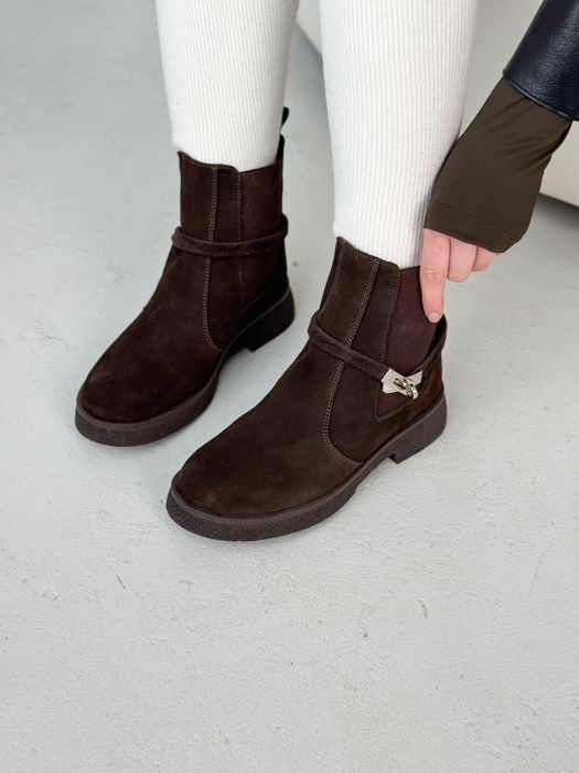 ᐉ РАСПРОДАЖА‼️Замшевые ботинки байка демисезон Премиум Италия АКЦИЯ!!!