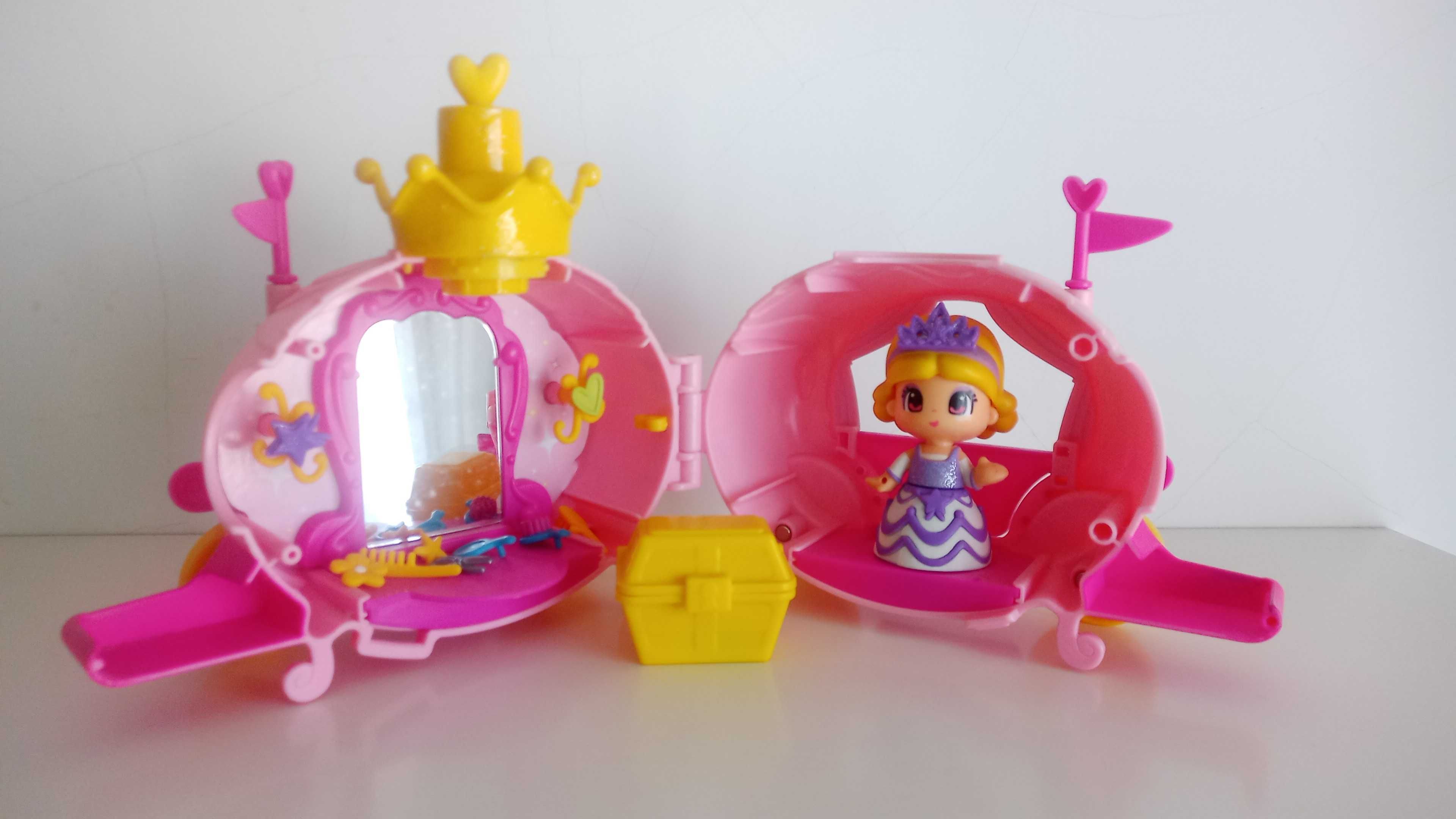 Pinypon com charrete de Princesa da Disney