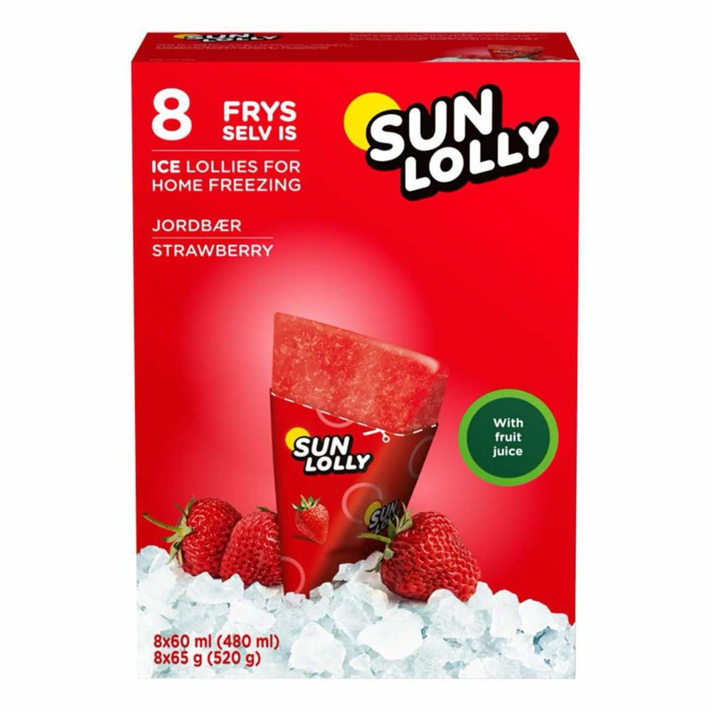 Sun lolly Lody wodne do zamrozenia w domu