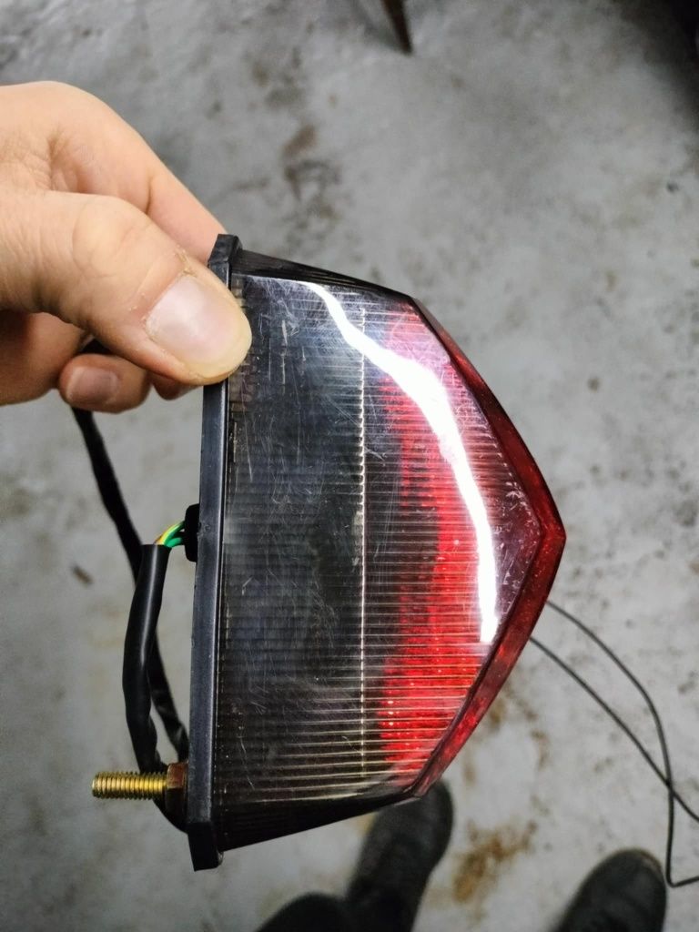 Lampa Led tył z stopem quad atv bashan