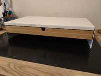 Podstawka pod monitor/ laptopa IKEA biała