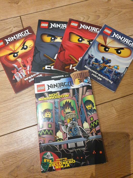 Zestaw książek Ninjago Lego