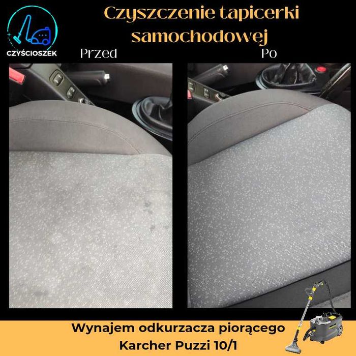 Wynajem Wypożyczenie Odkurzacz Piorący Karcher Puzzi 10/1 Kielce