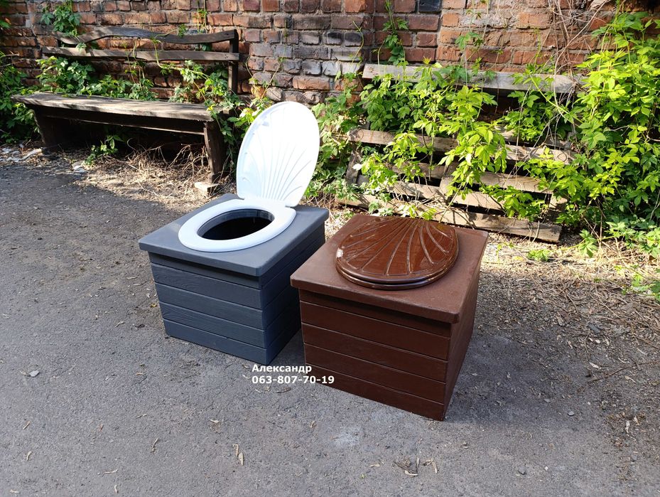 Сидіння для дачного туалету / в будинок під відро ( ящик сидушка )