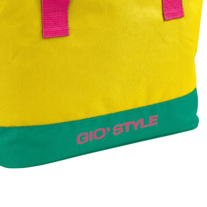 torba plażowa kamai gio style, w kolorze żółtym, pojemność 9l