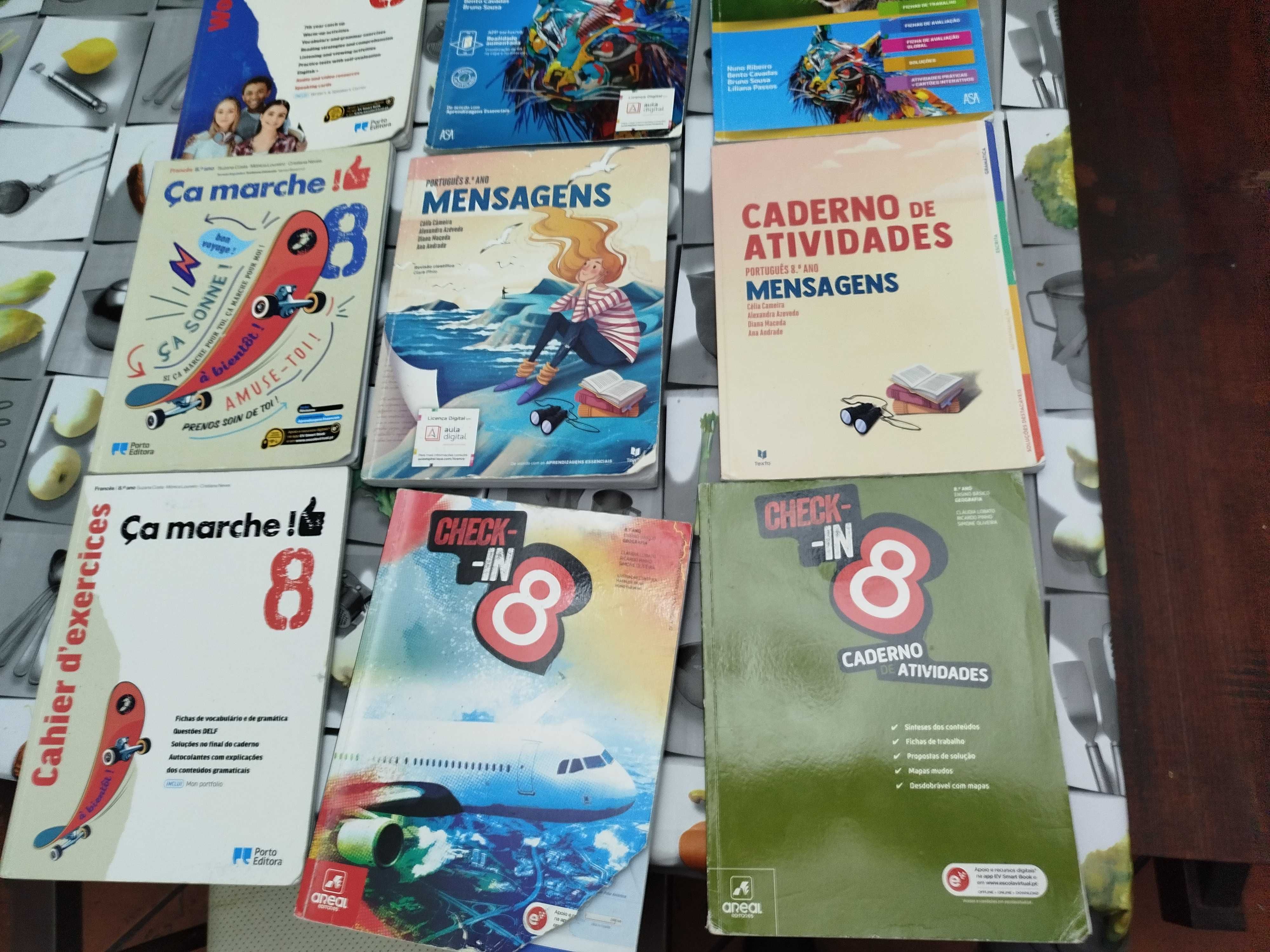 Livros+Cadernos 8 ano