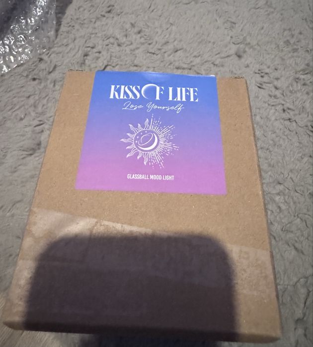 Kiss Of Life kiof merch lampka glassball mood lamp withmuu kpop