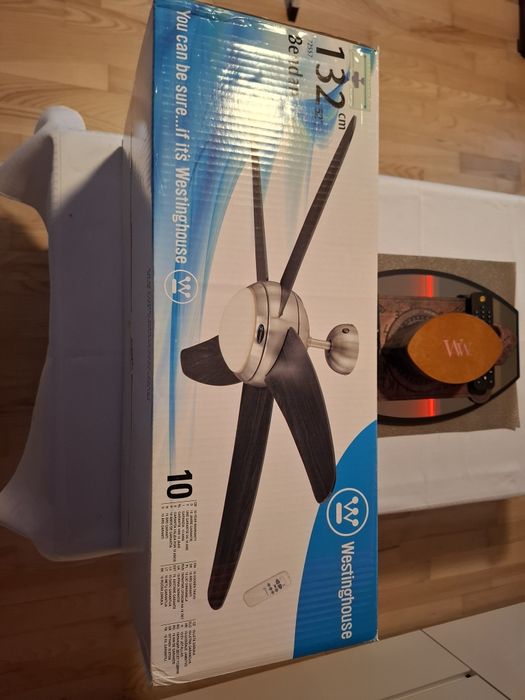Wentylator sufitowy Westinghouse Bendan 132 cm 25m2 stan bdb warto