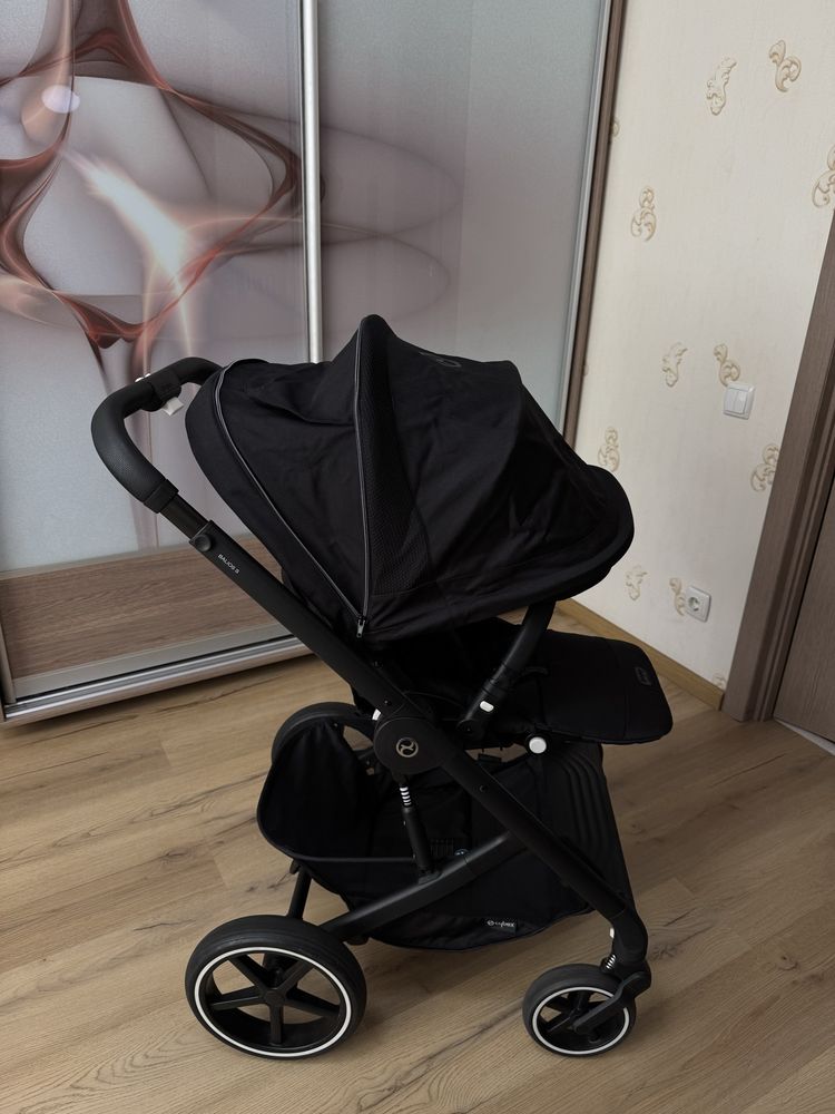 Коляска 2 в 1 Cybex Balios S Lux 2024. Прогулка Нова