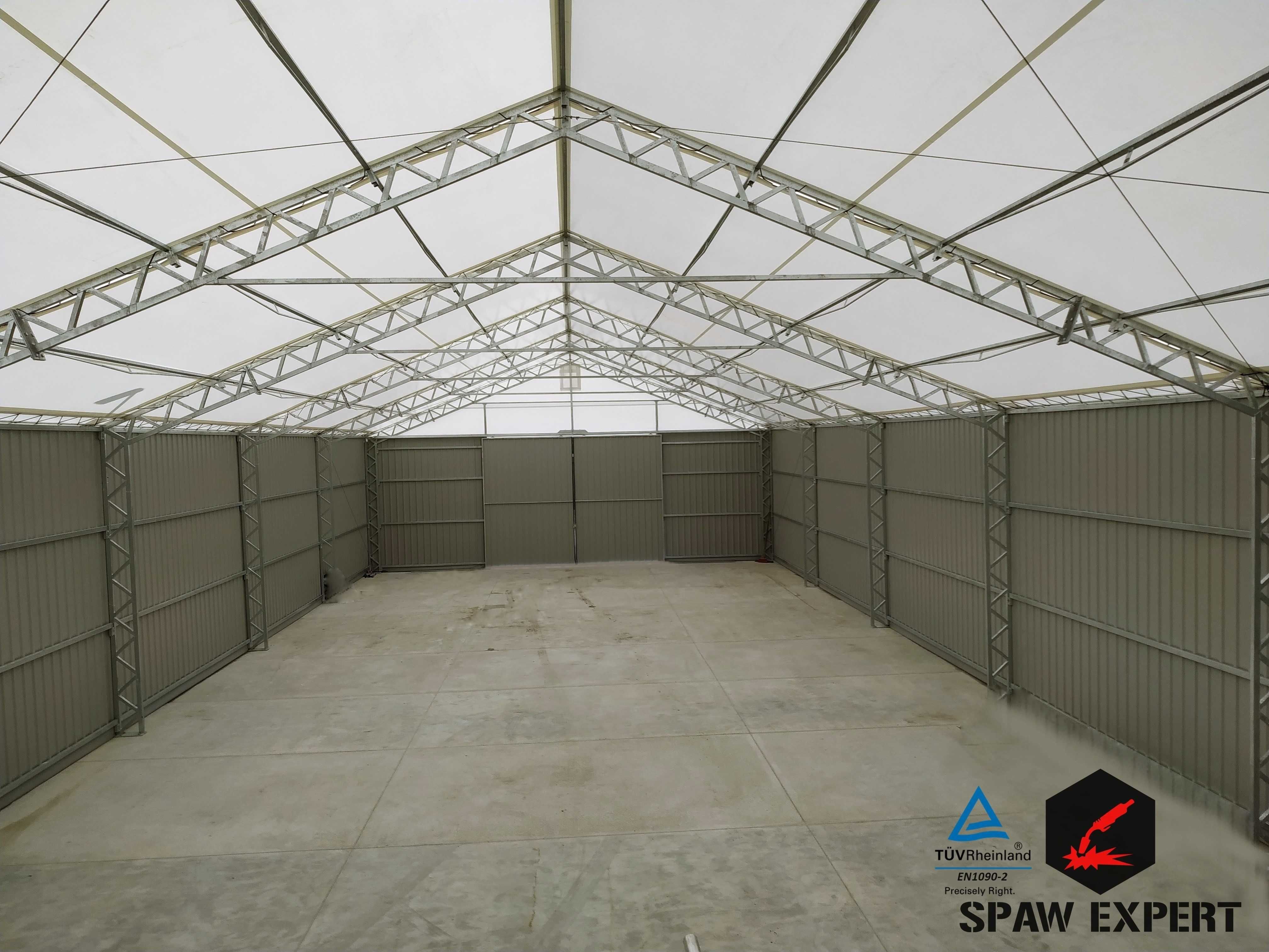 Hala stalowa/ namiotowa/ magazynowa  12x30x4 - MOCNA!