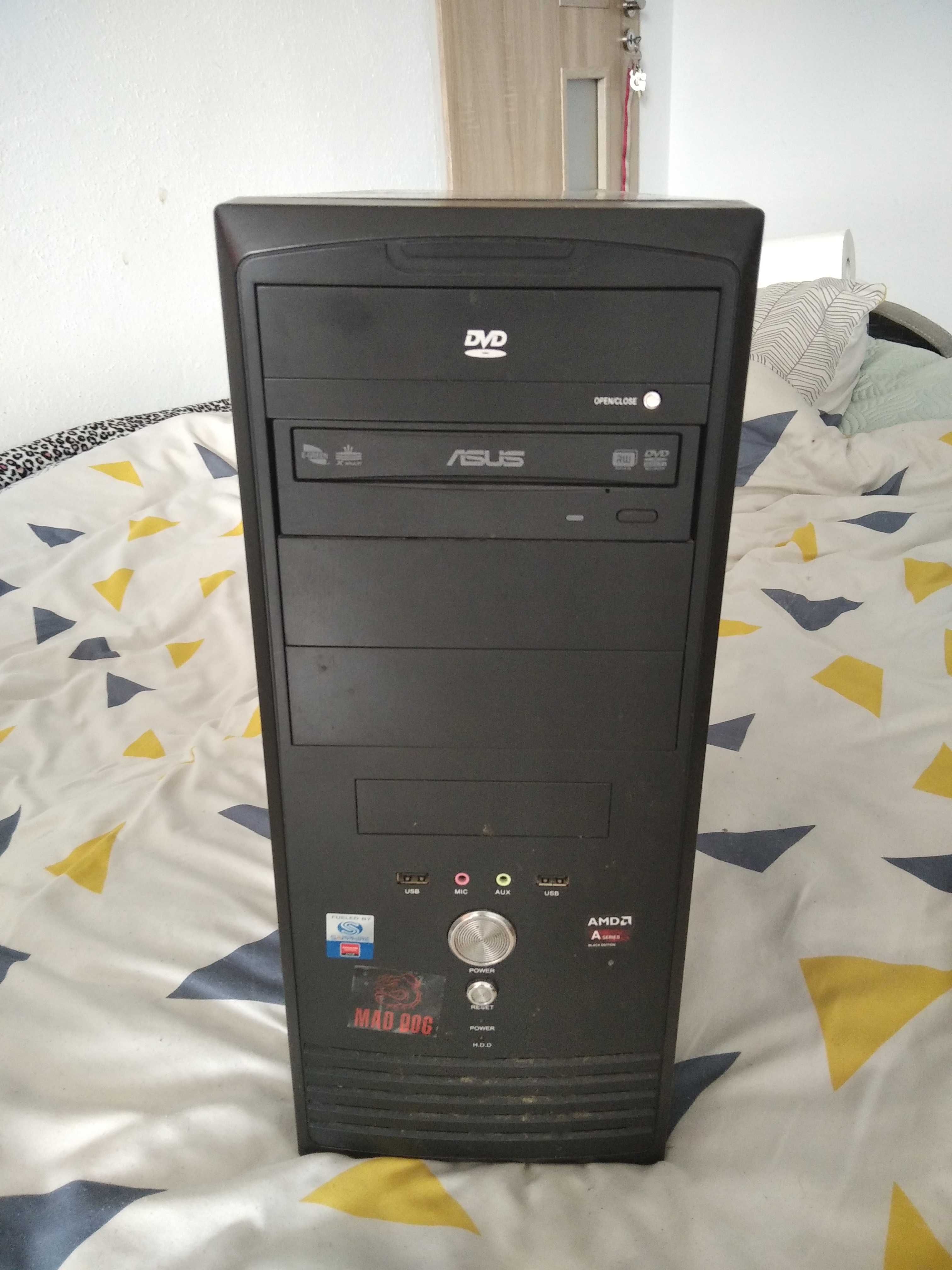 komputer PC A8 + 24GB RAM + Radeon RX 580