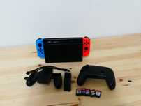 Nitendo swich + extras