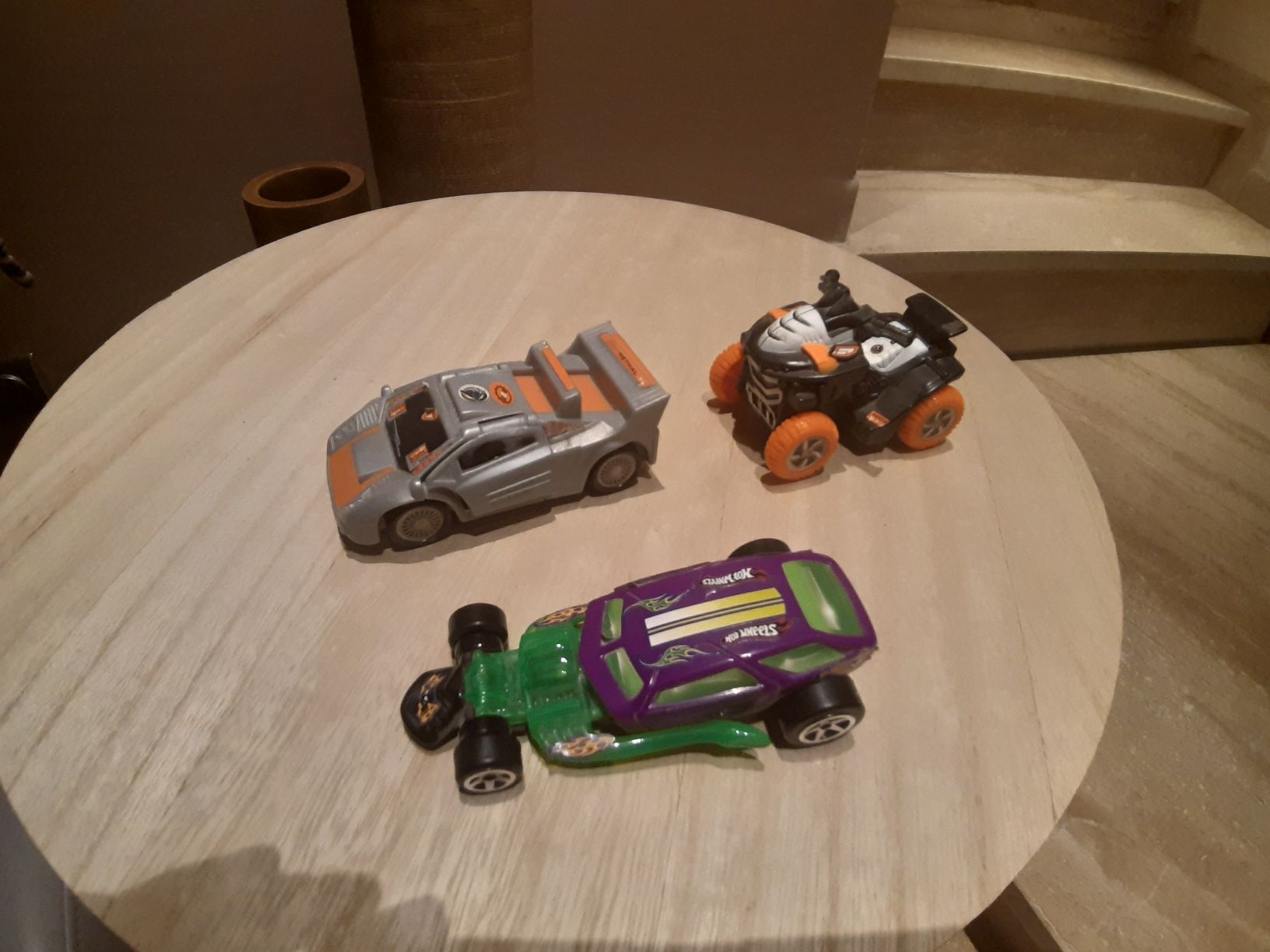 Hot Wheels action man samochód autko quad Marvel smyk empik 3 szt