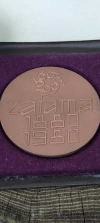 Stary medal pamiątkowy Zafama 1980. Vintage