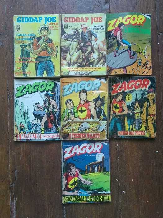 Tex willer, Zagor e Giddap Joe, para colecionadores