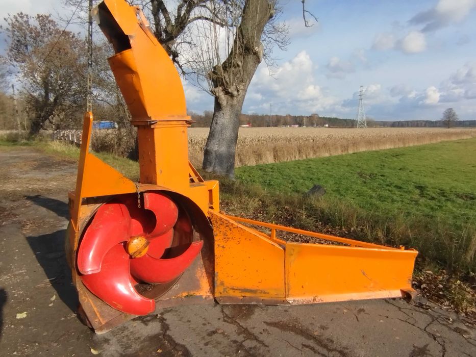 Wirnikowy pług do śniegu do Unimoga lub ciągnika Beilhack