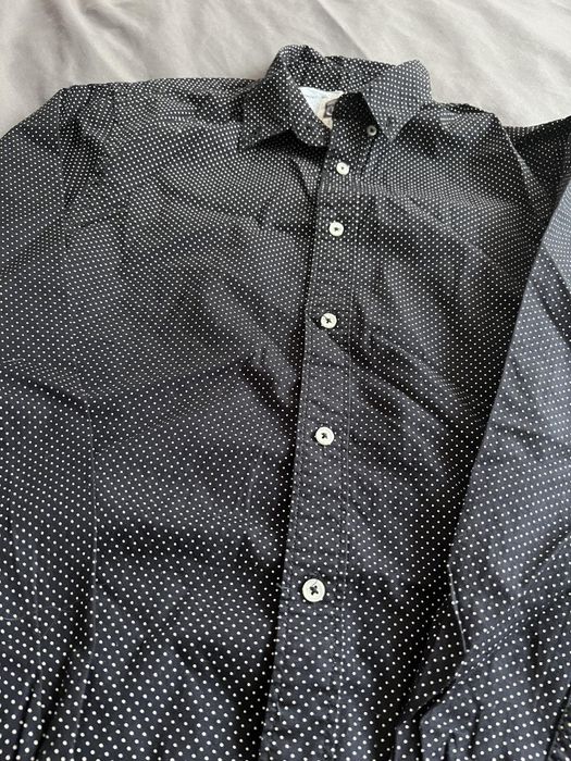 Męska koszula w kropki bawełniana