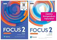 NOWE| Focus 2 Podręcznik + Ćwiczenia + Benchmark + Kompendium +Mondly
