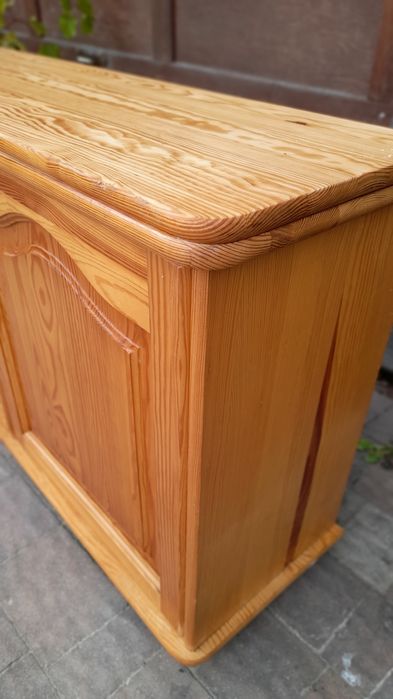 Stylowa komoda sosnowa- naturalne drewno, solidne wykonanie!