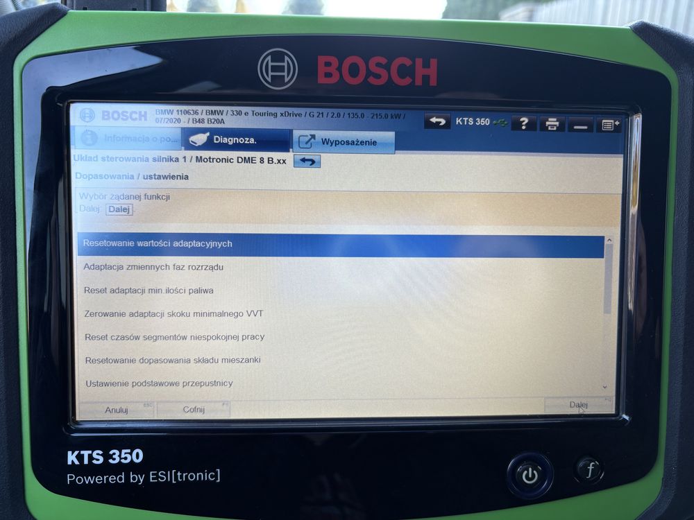 Tester diagnostyczny BOSCH KTS ESItronic dozywotnio bez abonamentu obd