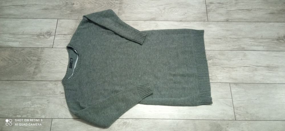 Długi szary sweter rozmiar M Atmosphere