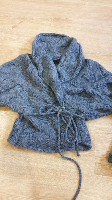 Sisley wełna, moher akryl , cieply sweter