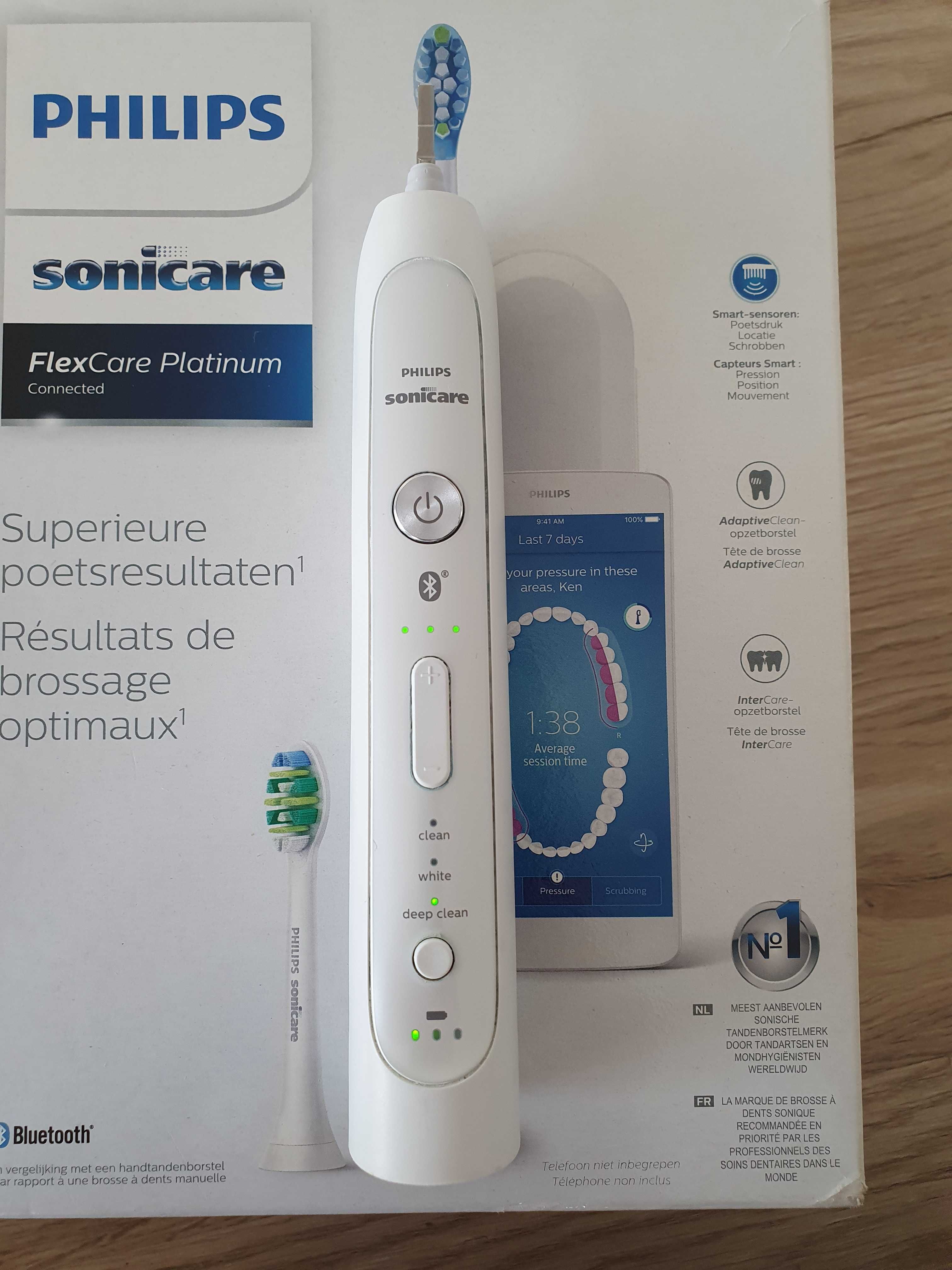 Szczoteczka soniczna Philips Sonicare Platinum Connected HX9192/01