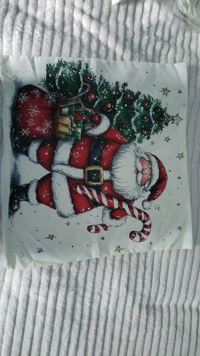 Świąteczna poszewka na Jasiek