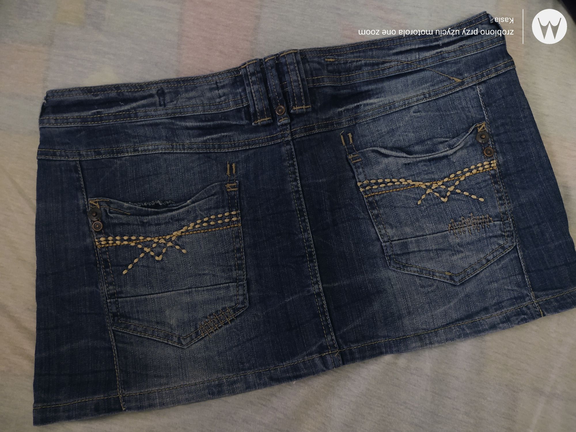 Spódniczka Mini Jeans r.42