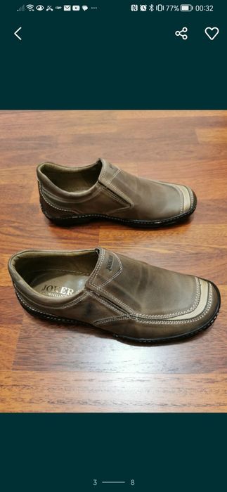 Skórzane Wsuwane Buty Męskie Joker Lekkie Wygodne Comfort