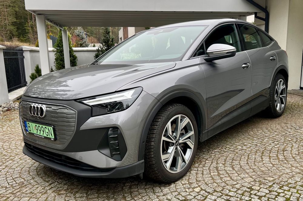 Audi Q4 Sportback e-tron Audi Q4 Sportback 40 e-tron | 2022 | 20" | Szafy Tajfun | Faktura VAT