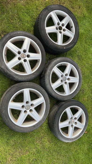 Felgi 5x112 17 cali audi vw seat 5 sztuk