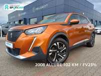 Peugeot 2008 #127# Allure+ 102 KM / I wł. / GWARANCJA / FV23%