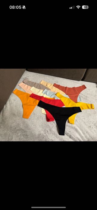 Nowe majtki stringi 10 par