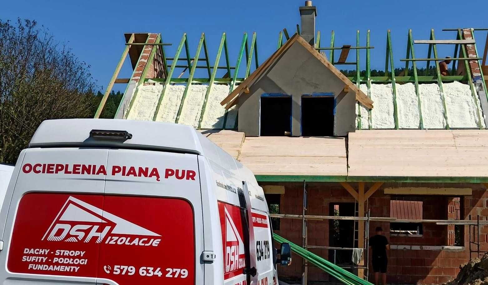 Ocieplanie Pianą PUR, Docieplenie Piana PUR, Izolacje Natryskowe